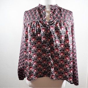 Anthropologie de novo bohemian blouse Sz M